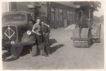 Erster LKW 'Borgward 85 PS' in Bippen